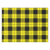 Zwart en geel geplakt tafelkleed (Voorkant (Horizontaal))