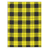 Zwart en geel geplakt tafelkleed (Voorkant)