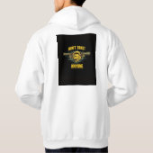 Zwart en geel Hoodies Design (Achterkant)