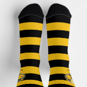 Zwart en geel met Schattigee bijen Sokken (Top)