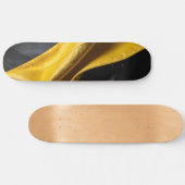 zwart en geel persoonlijk skateboard (Horizontaal)