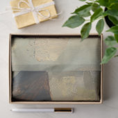 Zwart en Geel Vlinder Decoupage Papier (Geschenk)