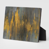 Zwart en Gold Abstract afdrukken | Danhui Nai Fotoplaat (Zijkant)