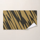 Zwart en Gold abstract Bad Handdoek (Handdoek)