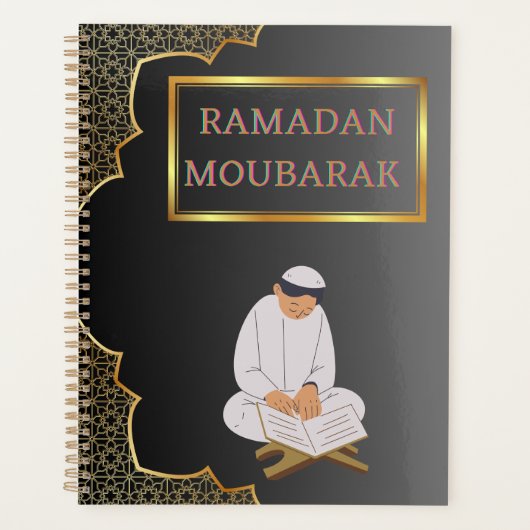 ZWART EN GOLD PLANNER (Voorkant)