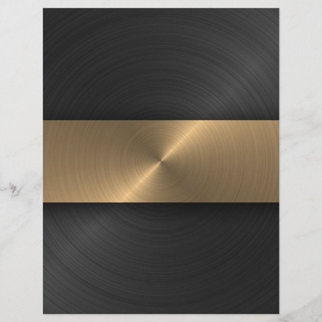 Zwart en goud (Voorkant)
