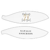 Zwart en goud 21ste verjaardag modern script stijl basketbal (Panelen)