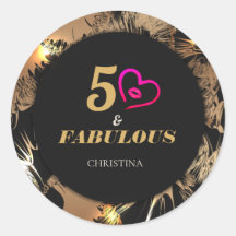 Zwart en Goud 50ste Verjaardagsfeest