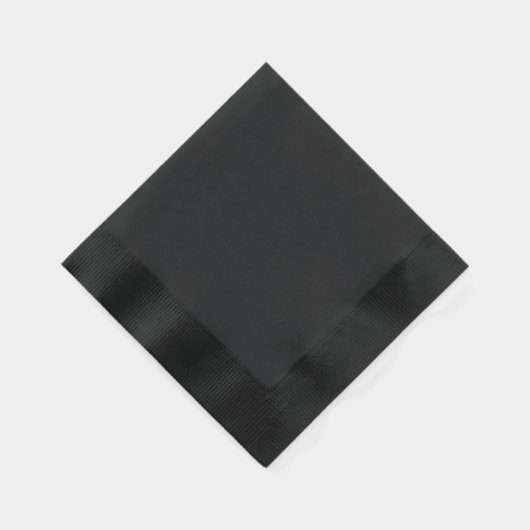 Zwart en goud aangepaste formele kerstservetten folie servetten (Rechts)