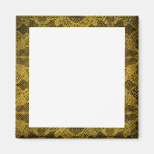 Zwart en Goud Afbeelding Lijst Magneet (Voorkant)