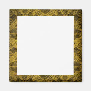 Zwart en Goud Afbeelding Lijst Magneet