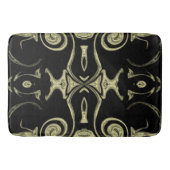 zwart en goud badmat (Voorkant)