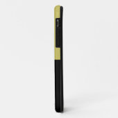 Zwart en Goud Barely There iPhone 5 Hoesje (Achterkant/links)