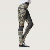  zwart en goud barokke Leggings (Rechts)