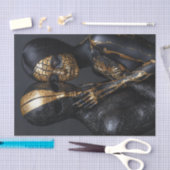 Zwart en goud Beauty10 Tissuepapier (Craft)