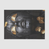 Zwart en goud Beauty3 Tissuepapier (Voorkant)