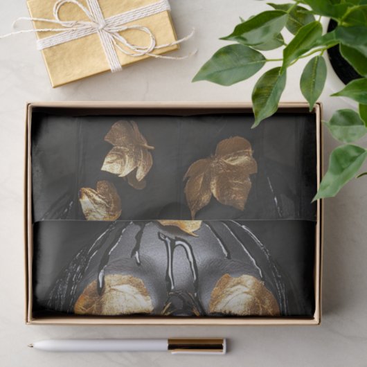 Zwart en goud Beauty3 Tissuepapier (Geschenk)