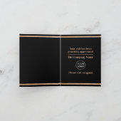 Zwart en goud, bedankt voor je creditcard (Binnen)