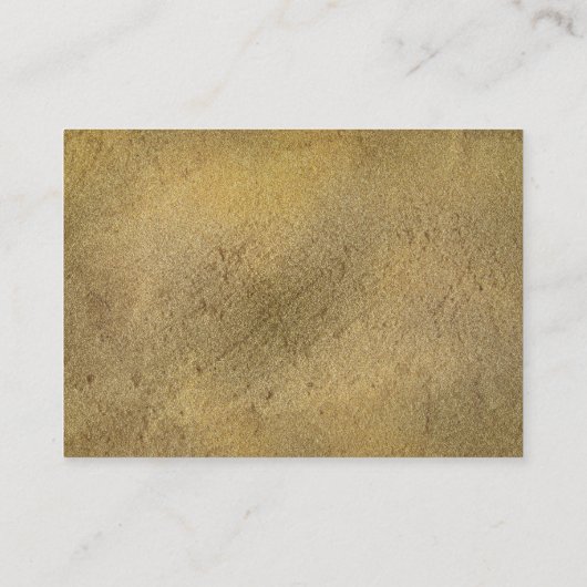 Zwart en goud bloemmotief informatiekaartje (Achterkant)