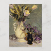 Zwart en goud briefkaart (Voorkant)