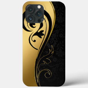 Zwart en goud Case-Mate iPhone case