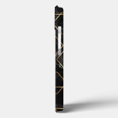 Zwart en goud Case-Mate iPhone Hoesje (Achterkant / Links)