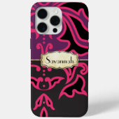 Zwart en Goud Celestial Star Pattern Case-Mate iPhone Case (Achterkant)