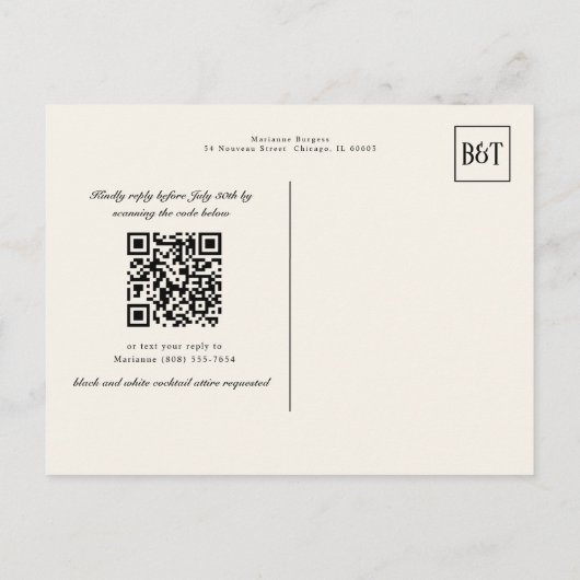 Zwart en Goud Checkerboard Border Jazz Repetitie Briefkaart (Achterkant)