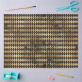 Zwart en Goud Circus Serie Design 10 Tissuepapier (Craft)