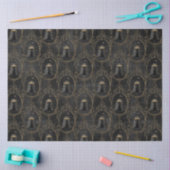 Zwart en Goud Circus Serie Design 12 Tissuepapier (Craft)
