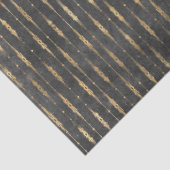 Zwart en Goud Circus Serie Design 13 Tissuepapier (Detail)