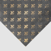 Zwart en Goud Circus Serie Design 16 Tissuepapier (Detail)