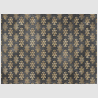 Zwart en Goud Circus Serie Design 18 Tissuepapier