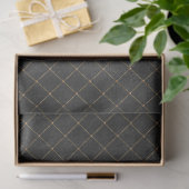 Zwart en Goud Circus Serie Design 19 Tissuepapier (Geschenk)