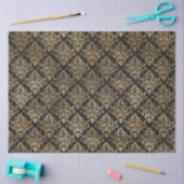 Zwart en Goud Circus Serie Ontwerp 5 Tissuepapier (Craft)