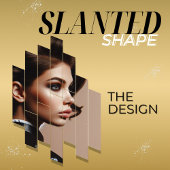 Zwart en goud, eigen Afbeelding toevoegen aan SVG- Visitekaartje