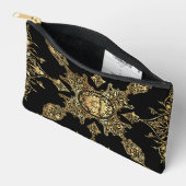 Zwart en goud etui (Open)