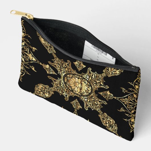 Zwart en goud etui (Open)