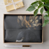 Zwart en Goud Flamingo6 Tissuepapier (Geschenk)