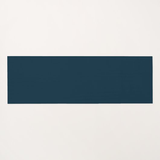 Zwart en goud - Gepersonaliseerd Monogram en naam Yogamat (Achterkant (horizontaal))