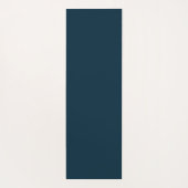 Zwart en goud - Gepersonaliseerd Monogram en naam Yogamat (Achterkant)