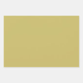 Zwart en goud gestreept inpakpapier vel (Voorkant 2)