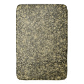 Zwart en Goud Glitter Fonkeling Badmat (Voorkant Verticaal)