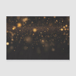 Zwart en goud Glitter Tissuepapier