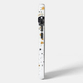 Zwart en goud Hemelzon Maan Sterren Case-Mate iPhone Case (Achterkant / Links)