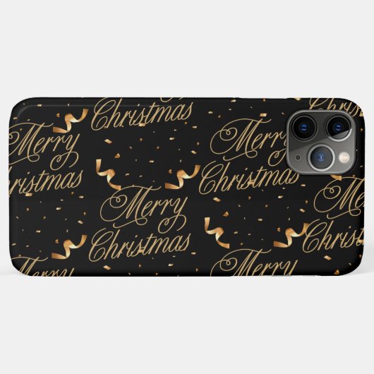 Zwart en goud Hoesje (Achterkant (horizontaal))