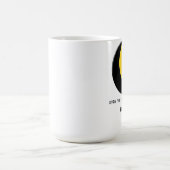 Zwart en goud is zelfs in de Night Sky Mok (Center)