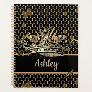 Zwart en Goud Koningin Bee Planner