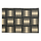 Zwart en Goud Kussen Hoesje Kussensloop (Achterkant)