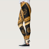 Zwart en goud leggings (Links)